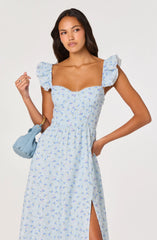 Blue floral
