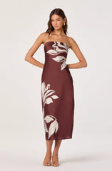 Brown floral