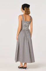 Black gingham