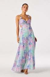 Pink purple floral