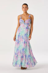 Pink purple floral