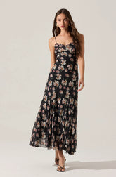 Black floral