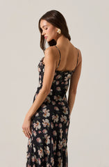 Black floral