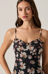 Black floral