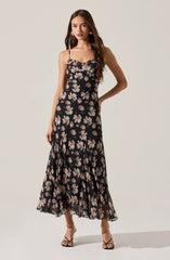 Black floral