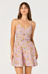 Pink lilac floral