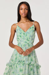 Green floral