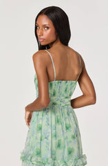 Green floral