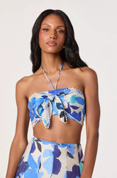 Blue floral