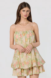 Ivory multi floral