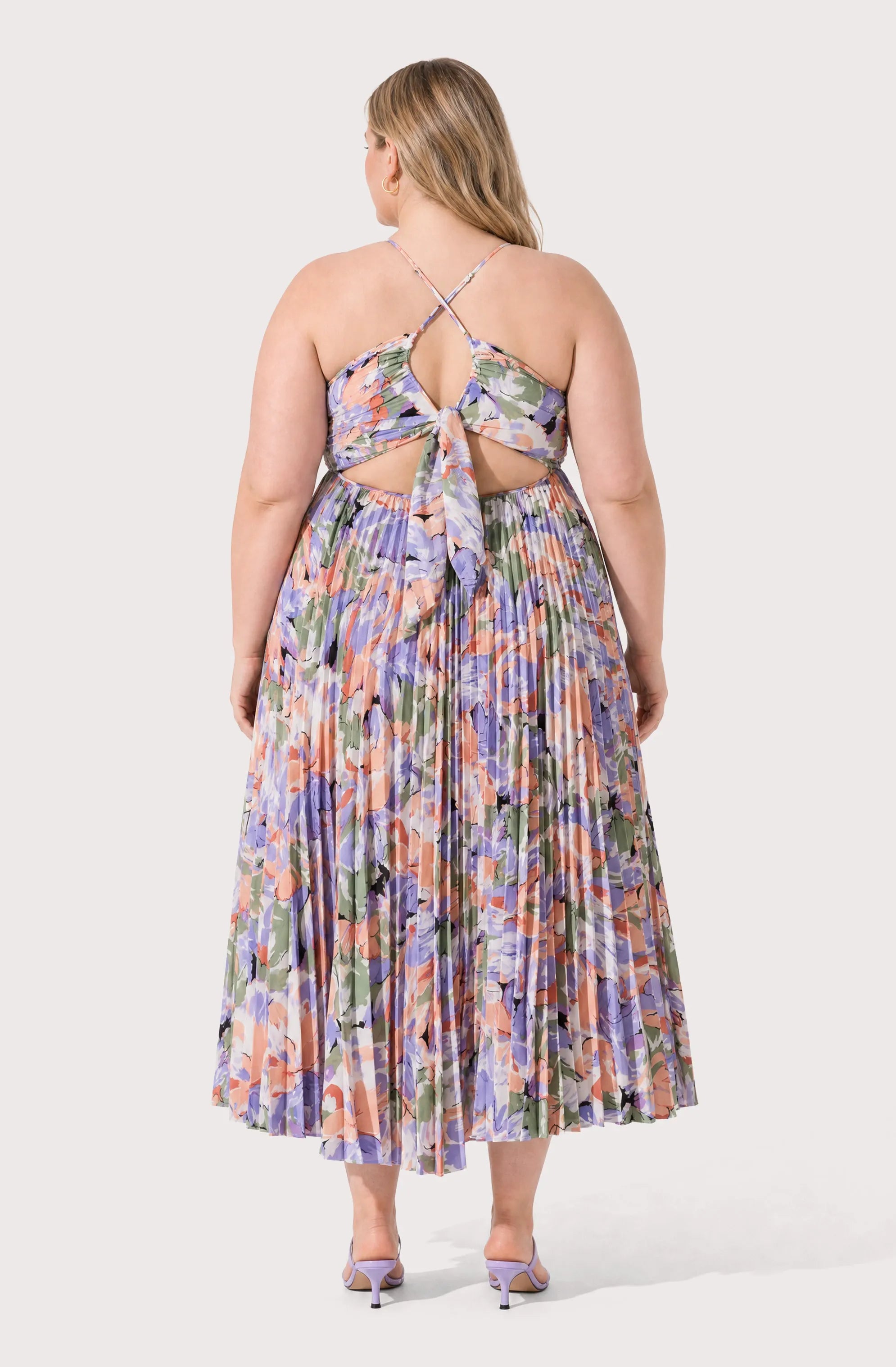 Plus Size - CORAL MULTI