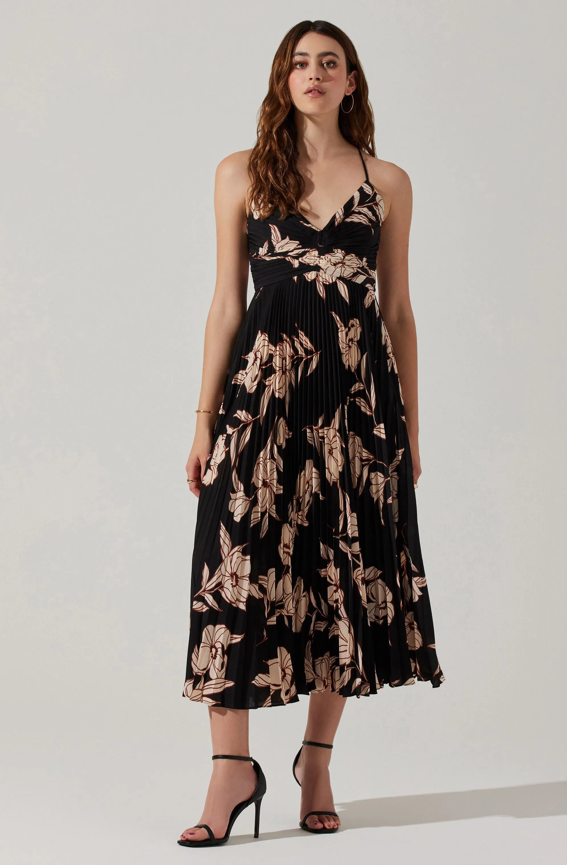 Black floral