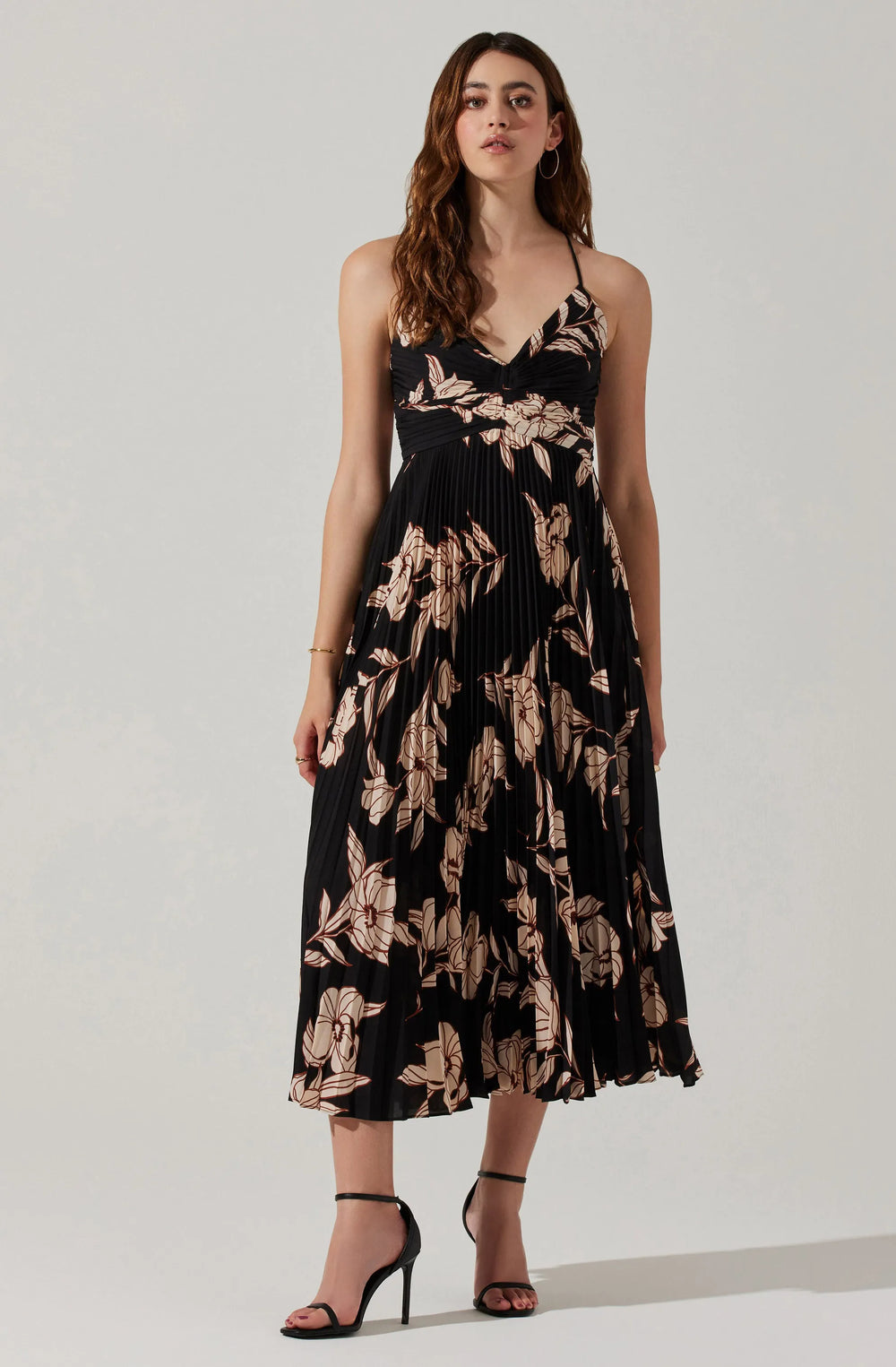 Black floral