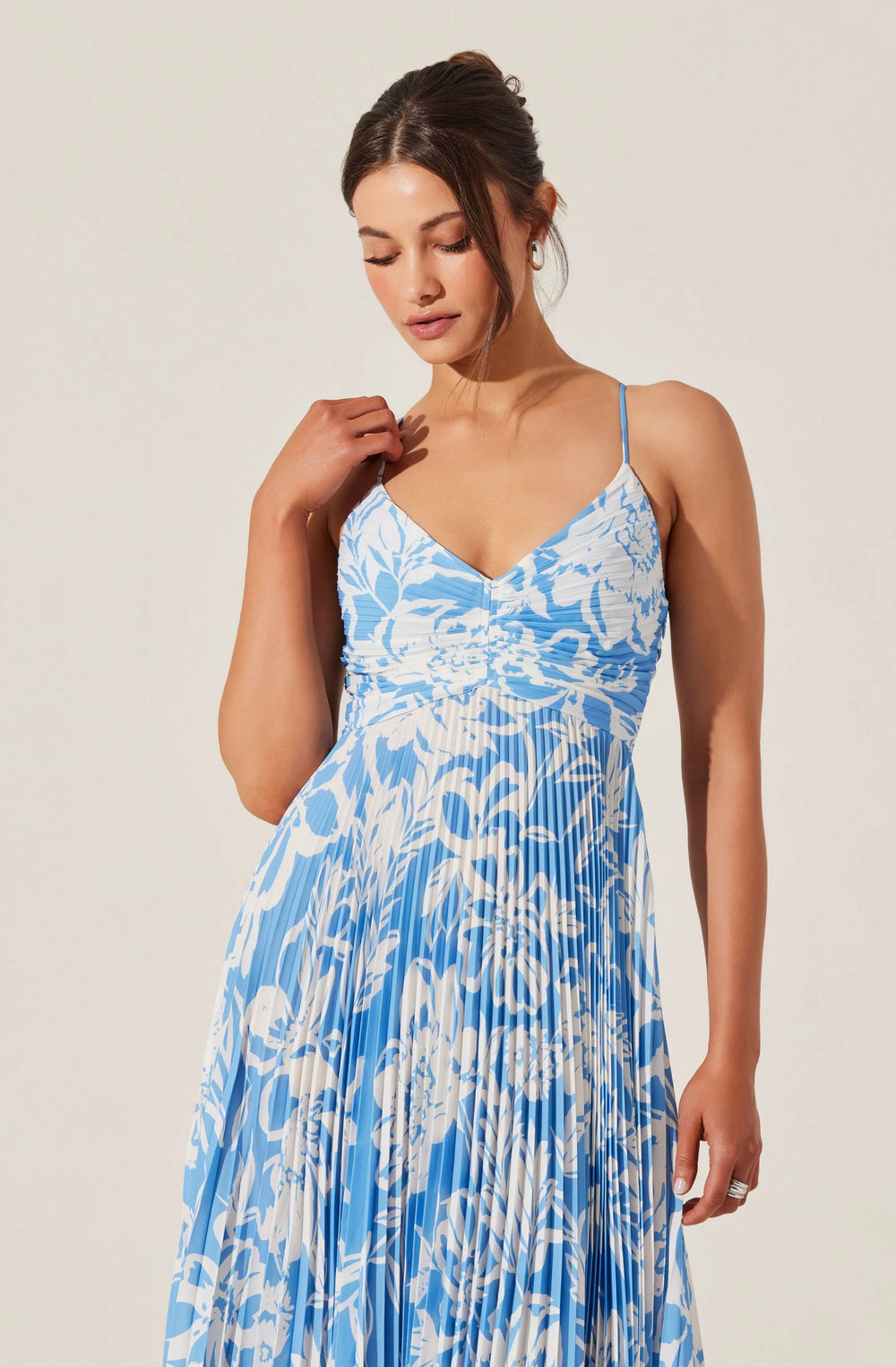 Blue floral