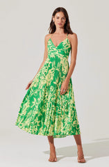 Green lime floral