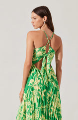 Green lime floral
