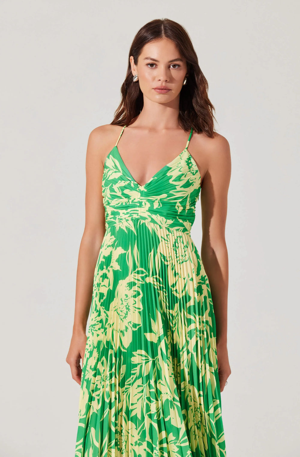 Green lime floral