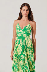 Green lime floral