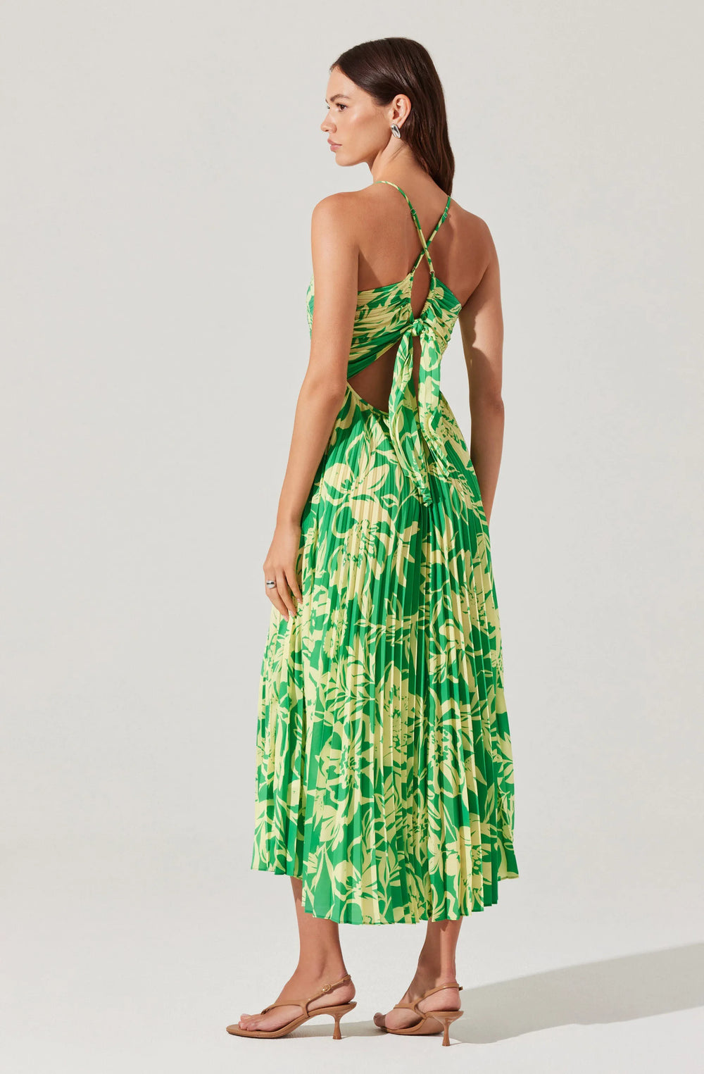 Green lime floral