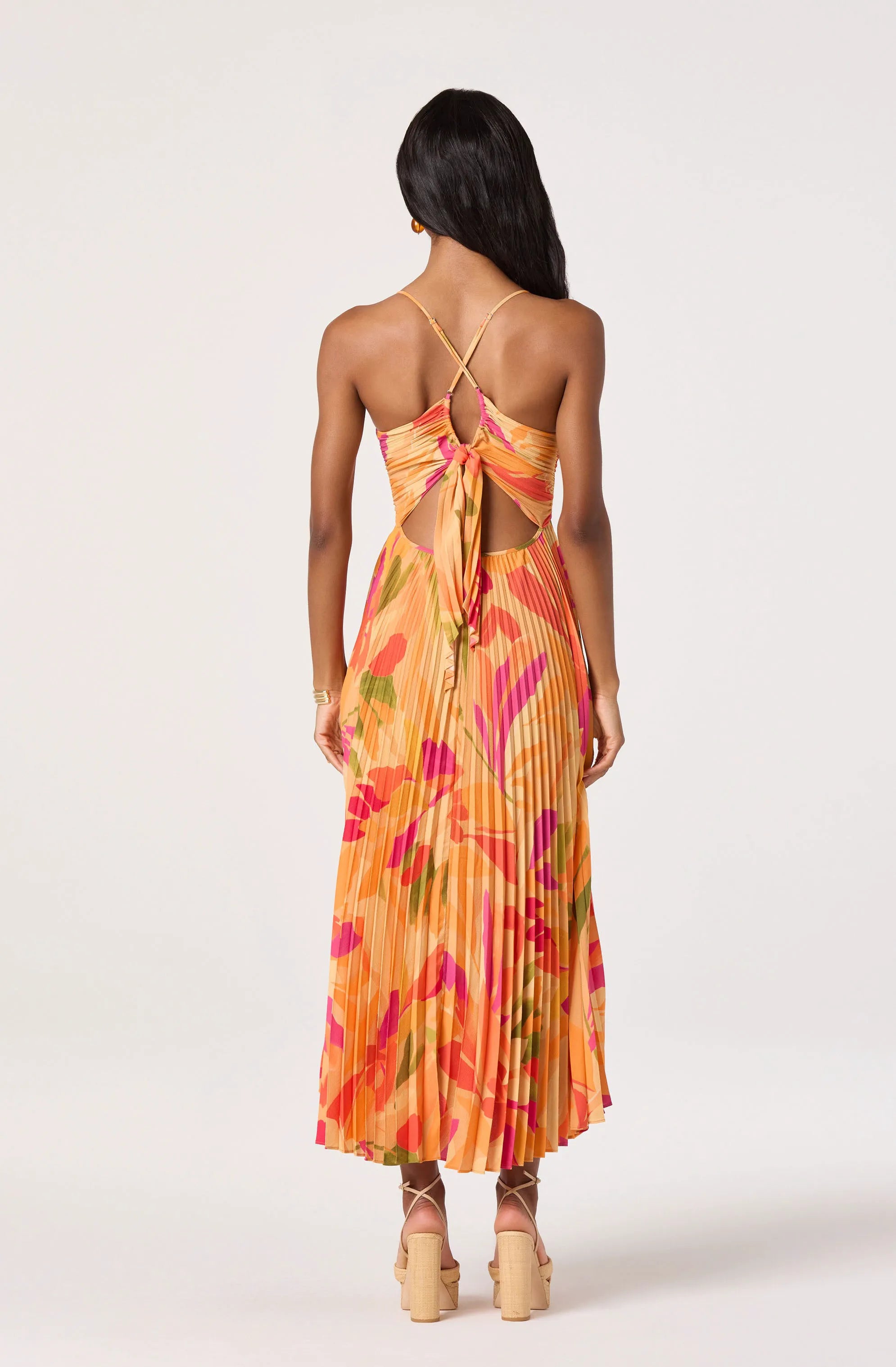 Orange floral