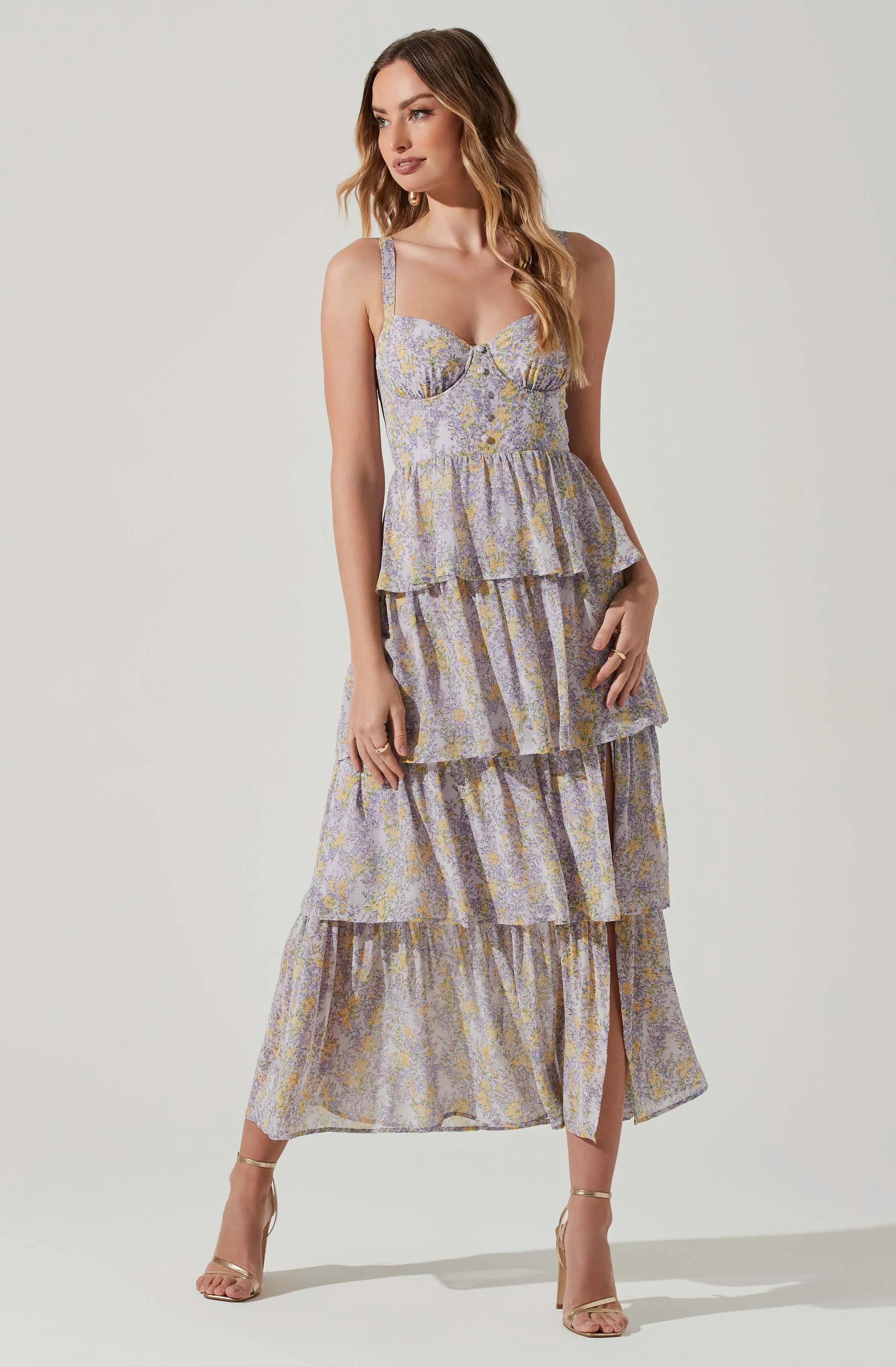 Lavender yellow flr