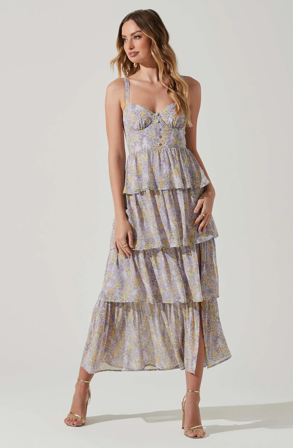 Lavender yellow flr