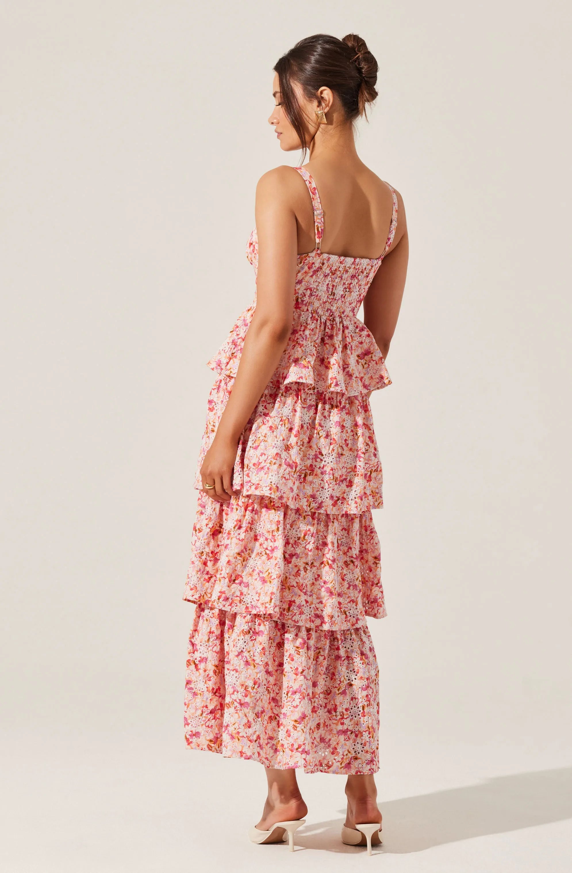 Pink multi floral