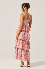 Pink multi floral
