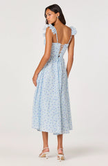 Blue floral