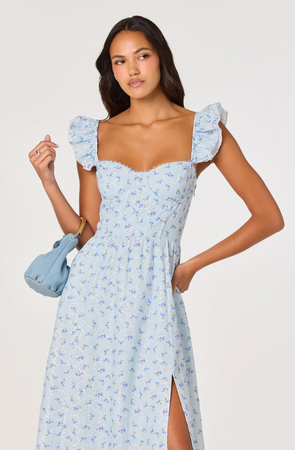 Blue floral