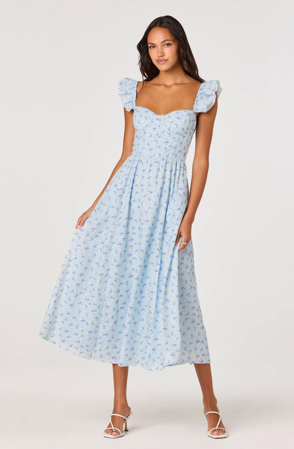 Blue floral