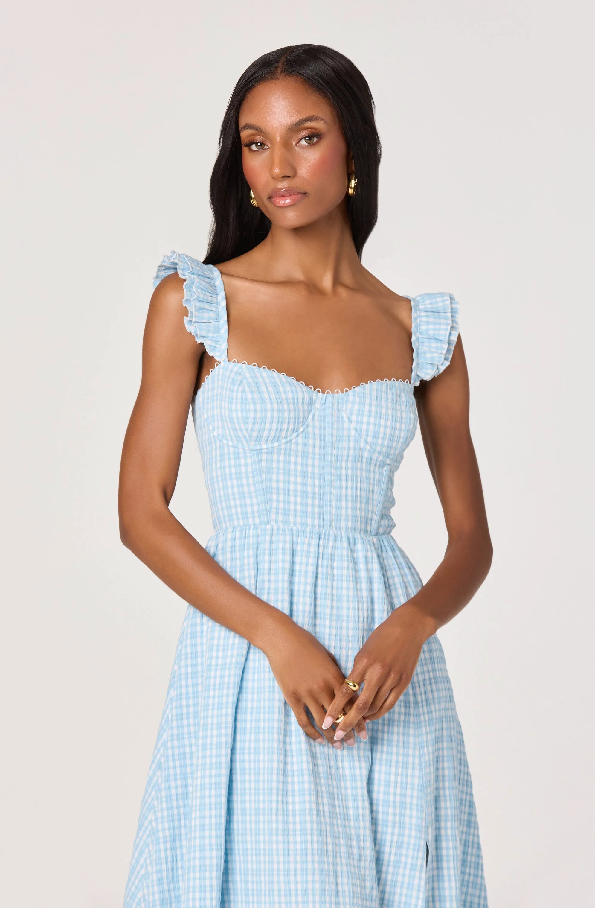 Blue plaid