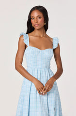 Blue plaid