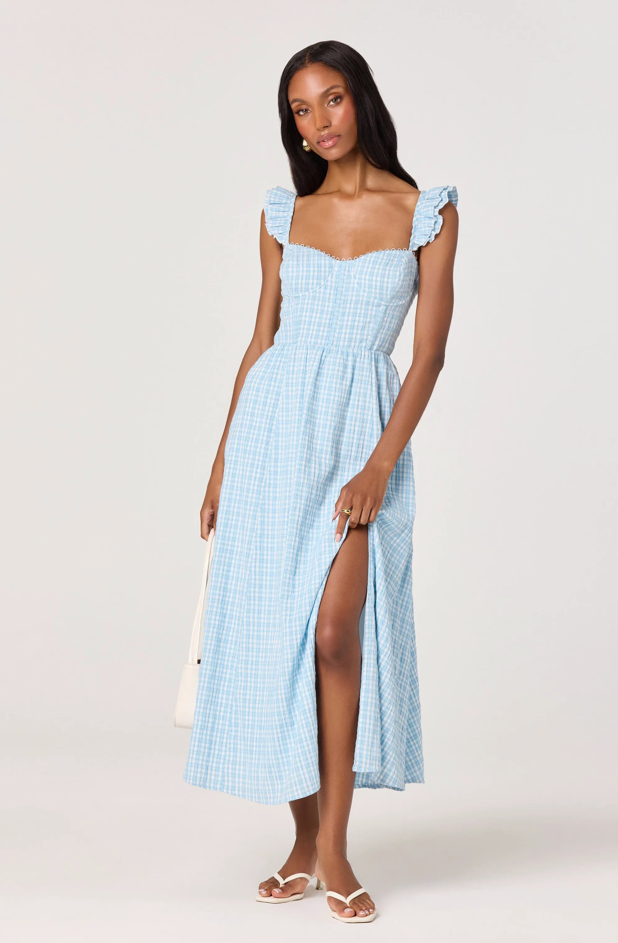 Blue plaid