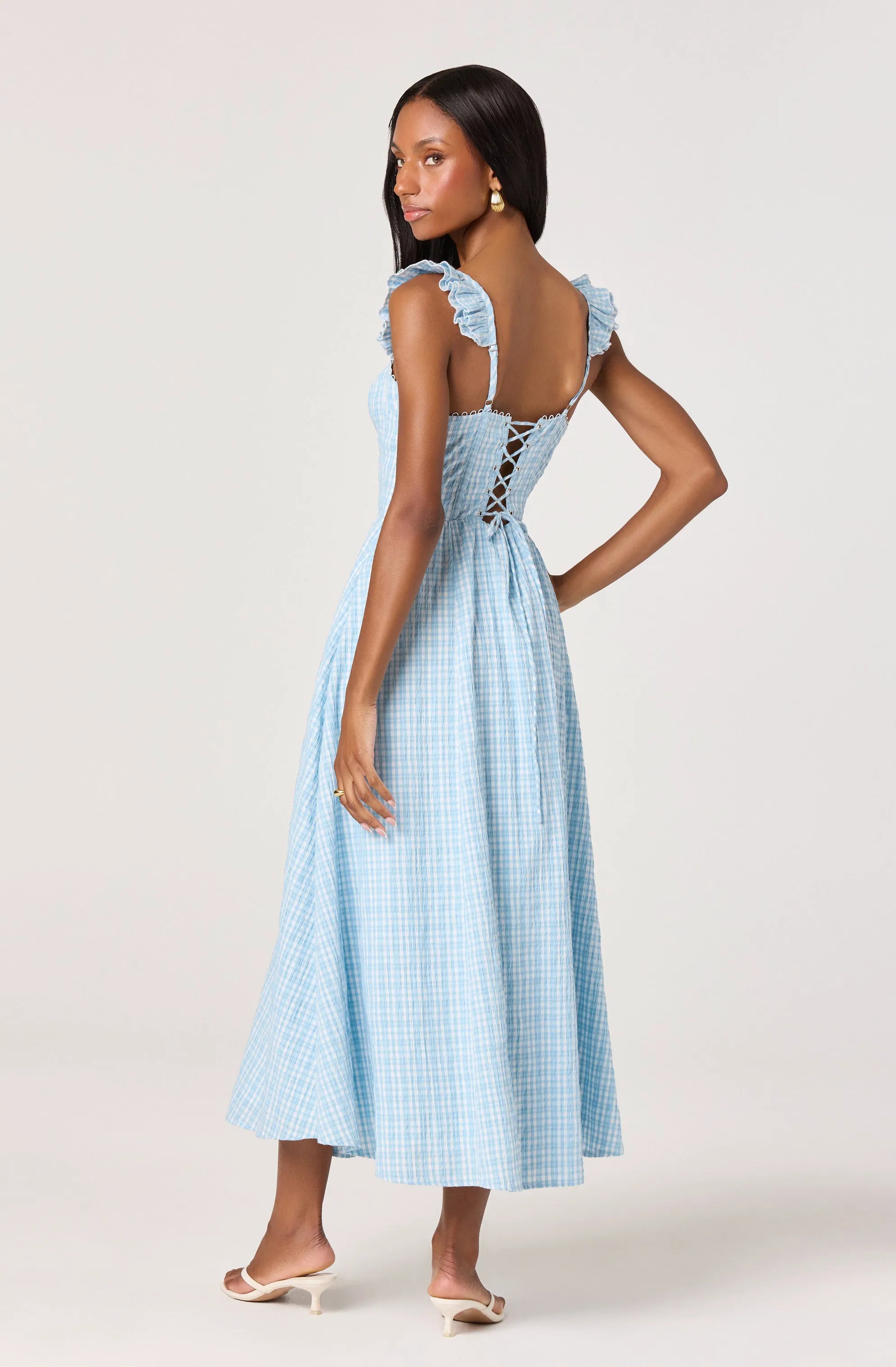 Blue plaid
