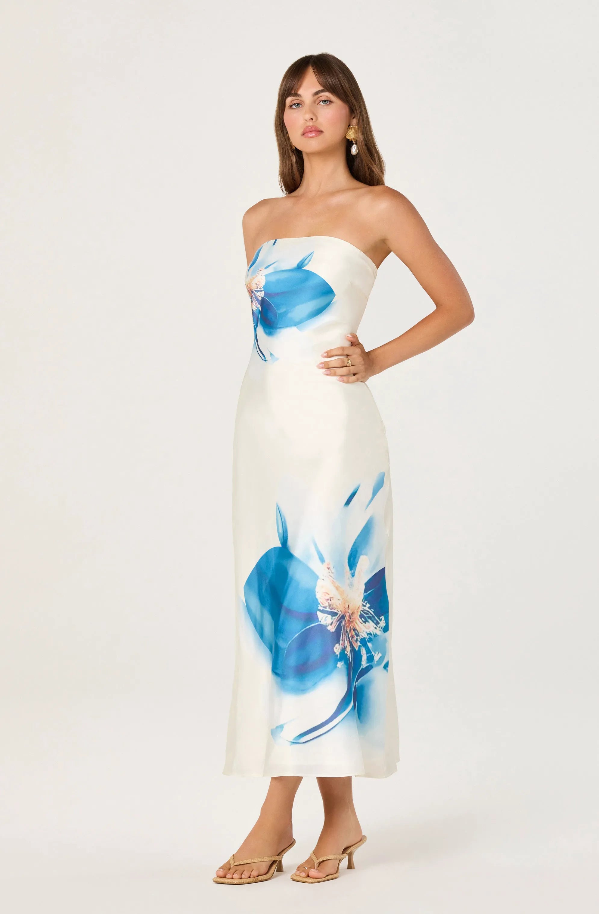 Blue floral
