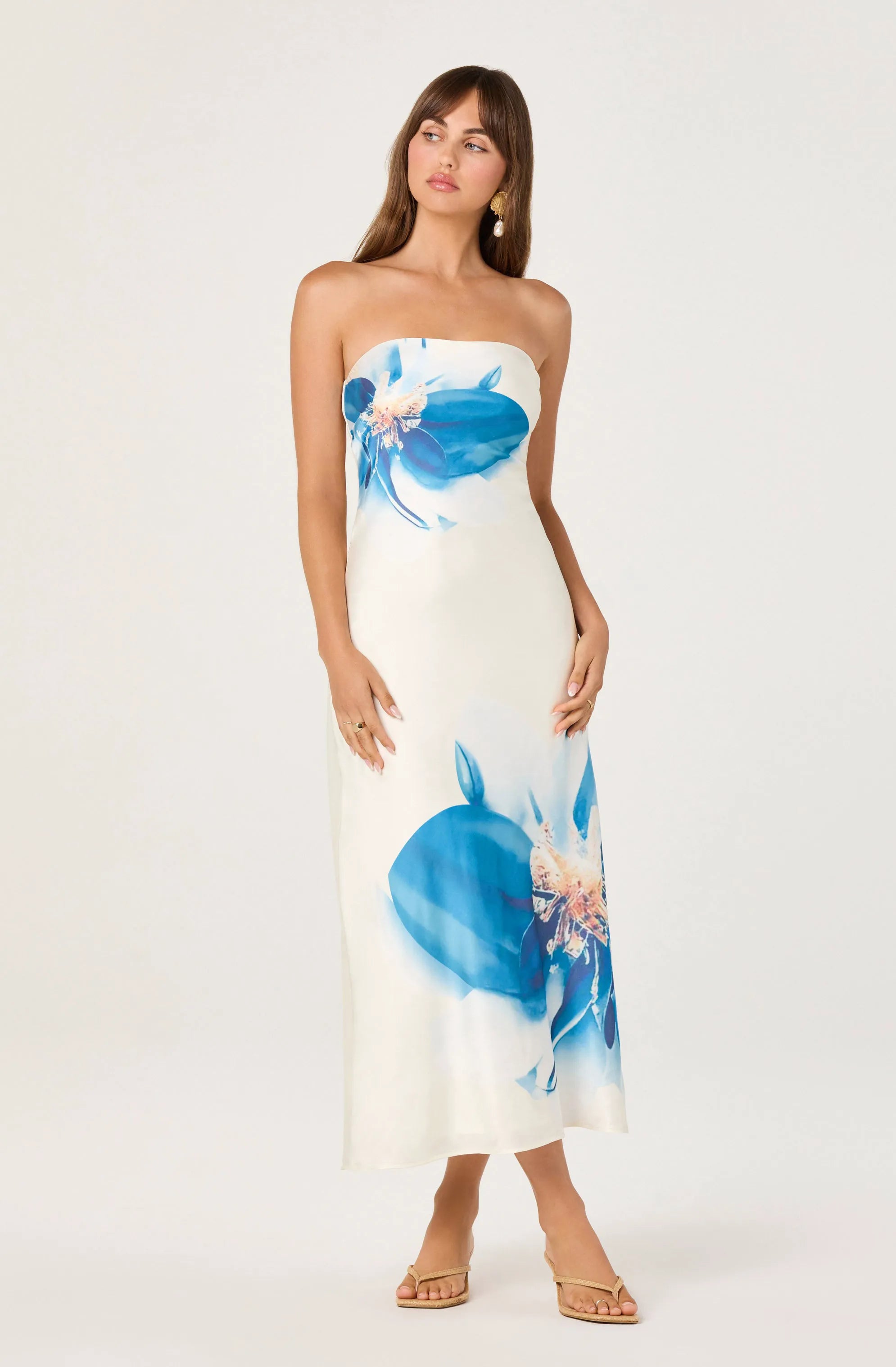 Blue floral