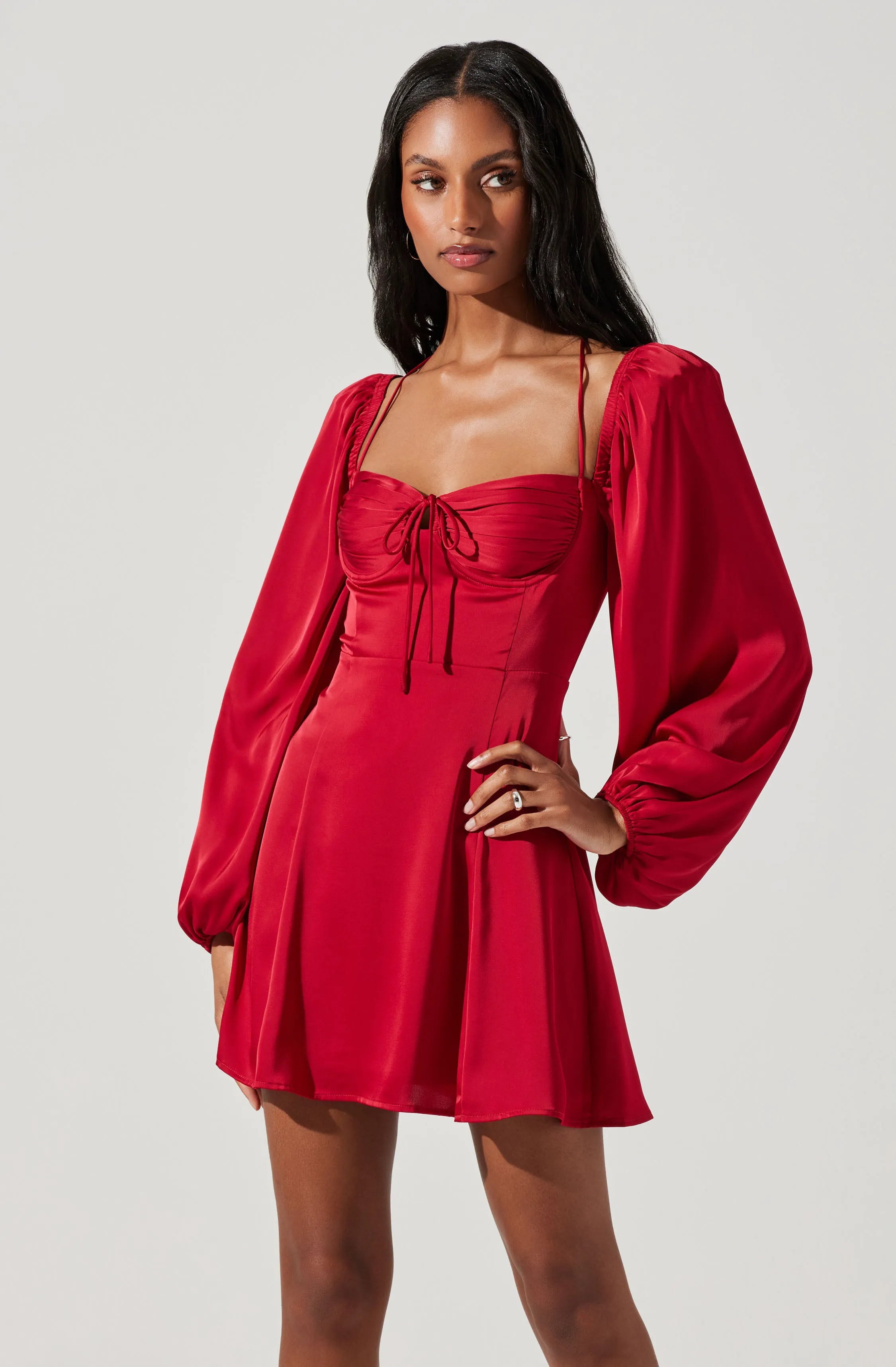 Deep red