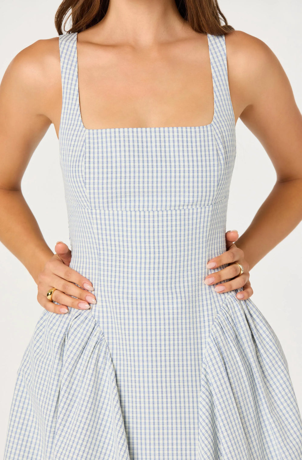 Blue plaid