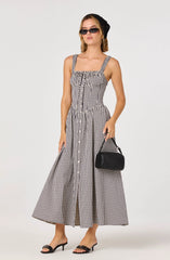Black gingham