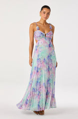 Pink purple floral