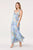 Sky blue floral