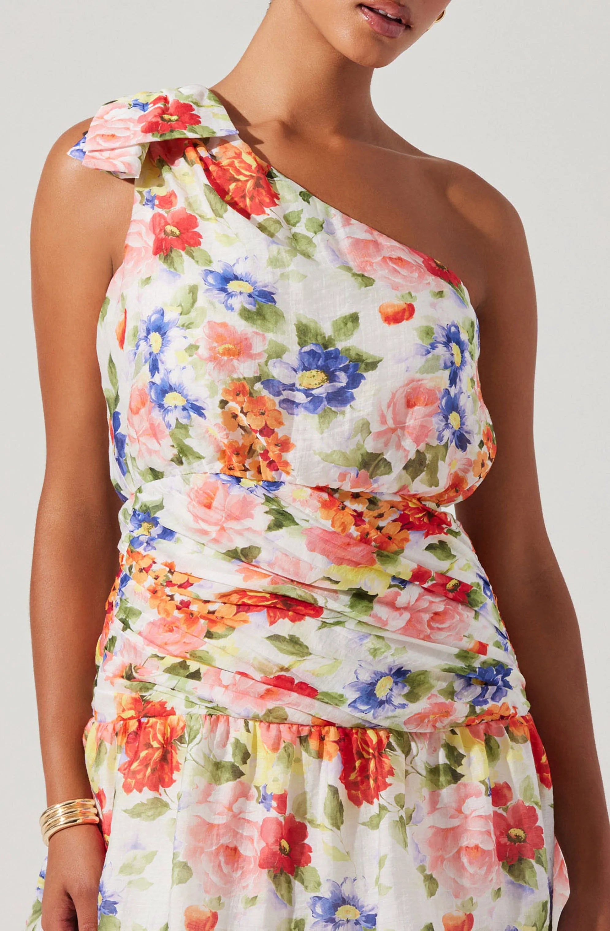 White coral floral