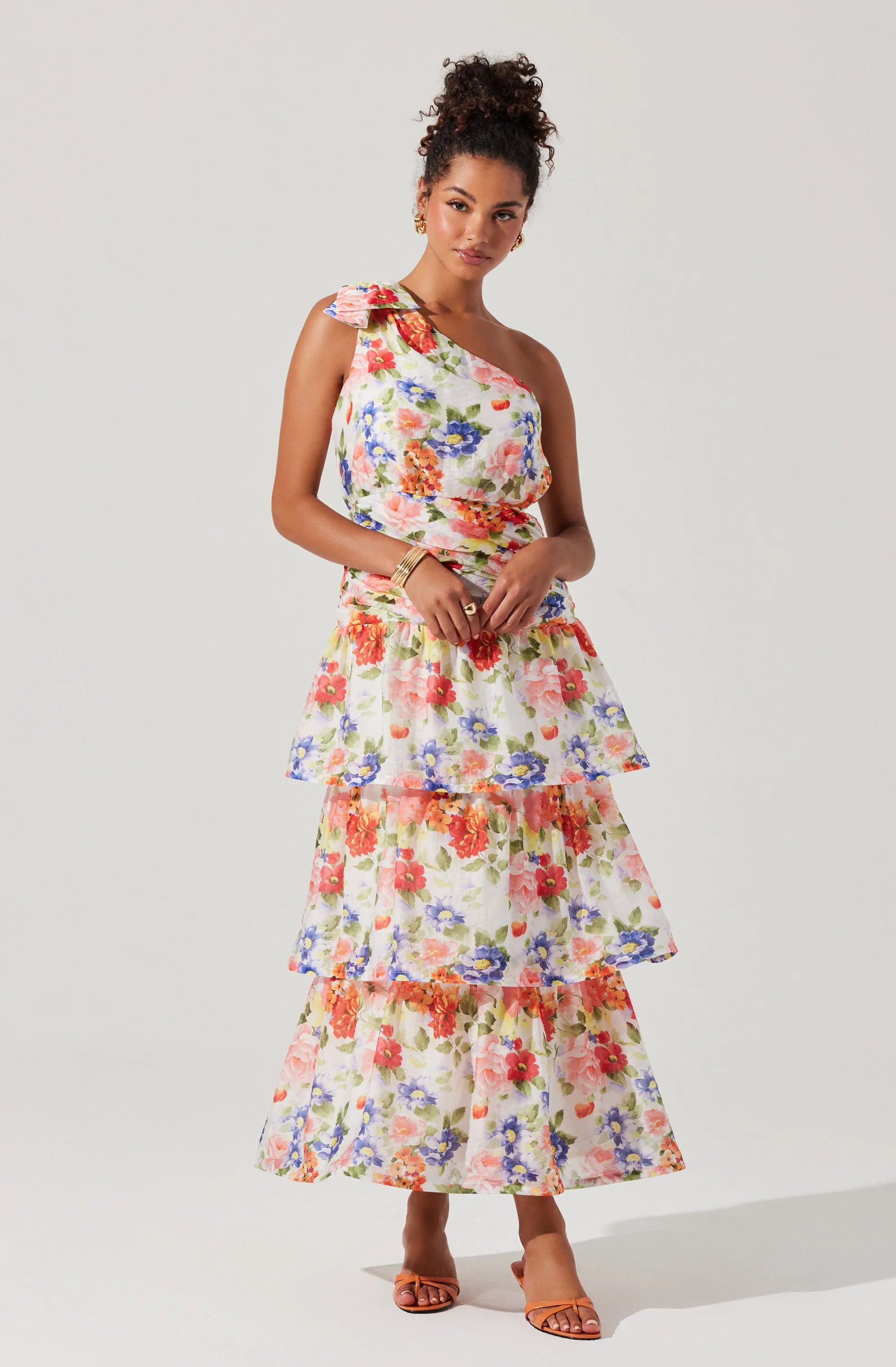 White coral floral