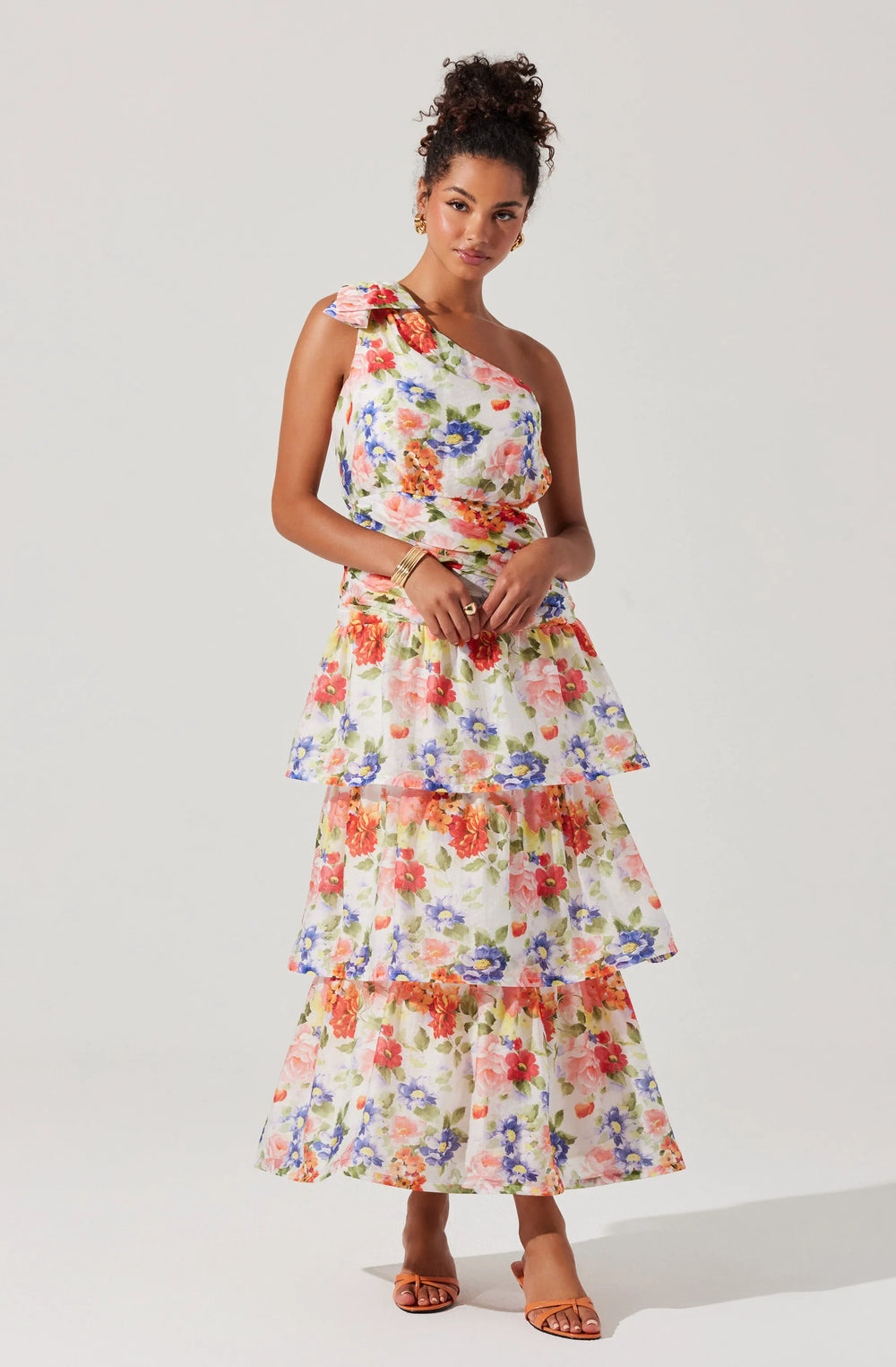 White coral floral