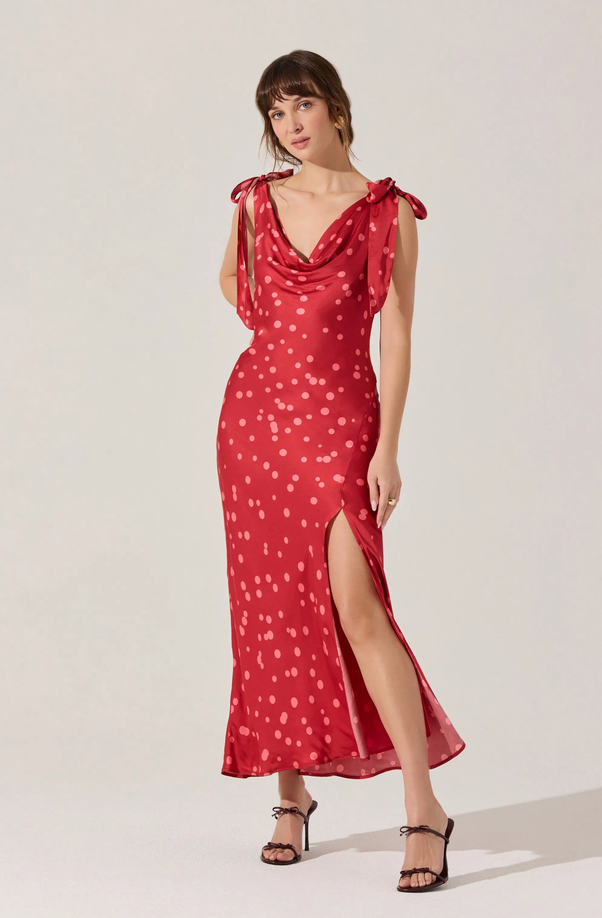 Red polka dot