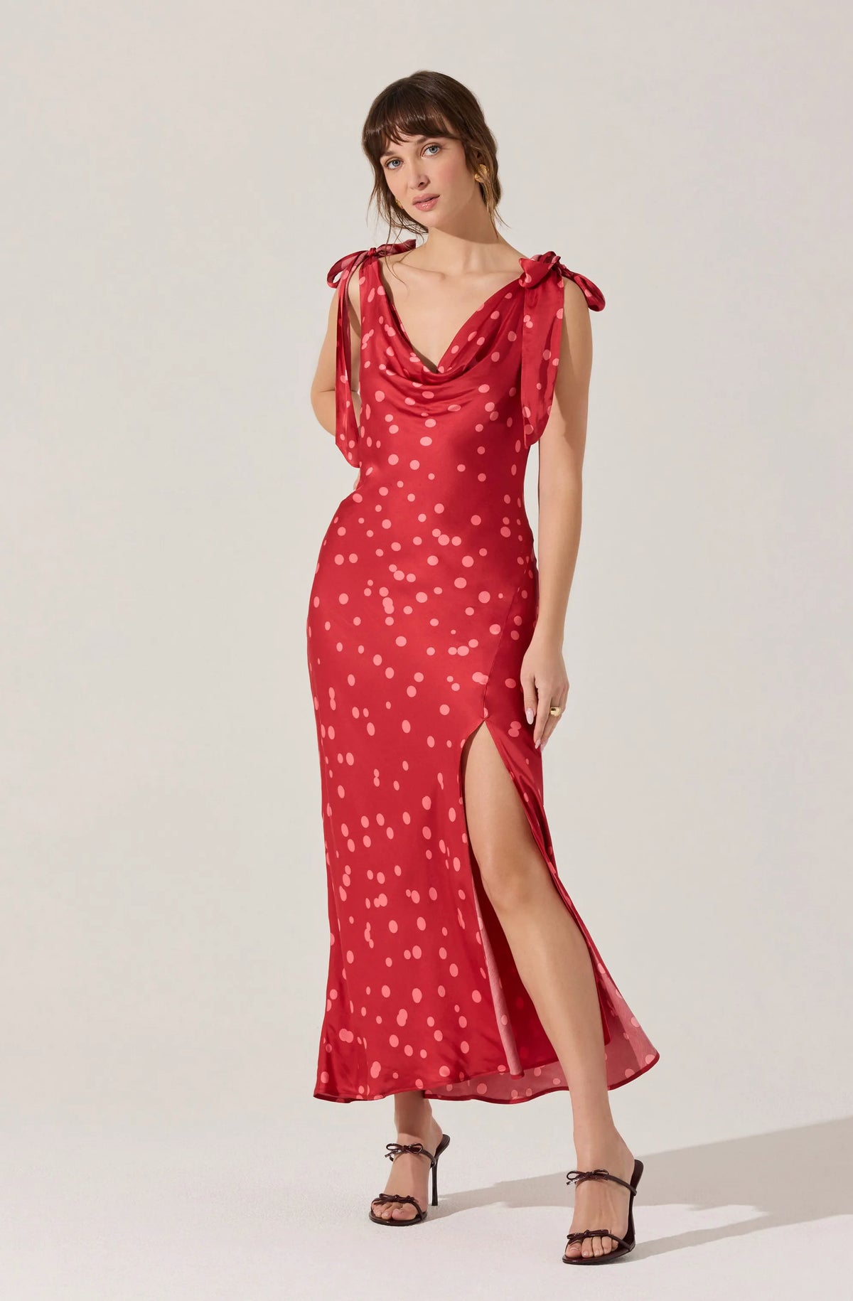 Red polka dot