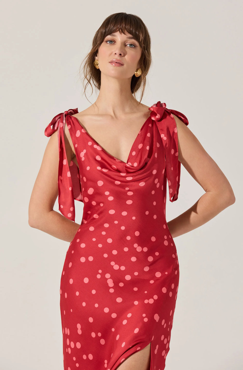 Red polka dot