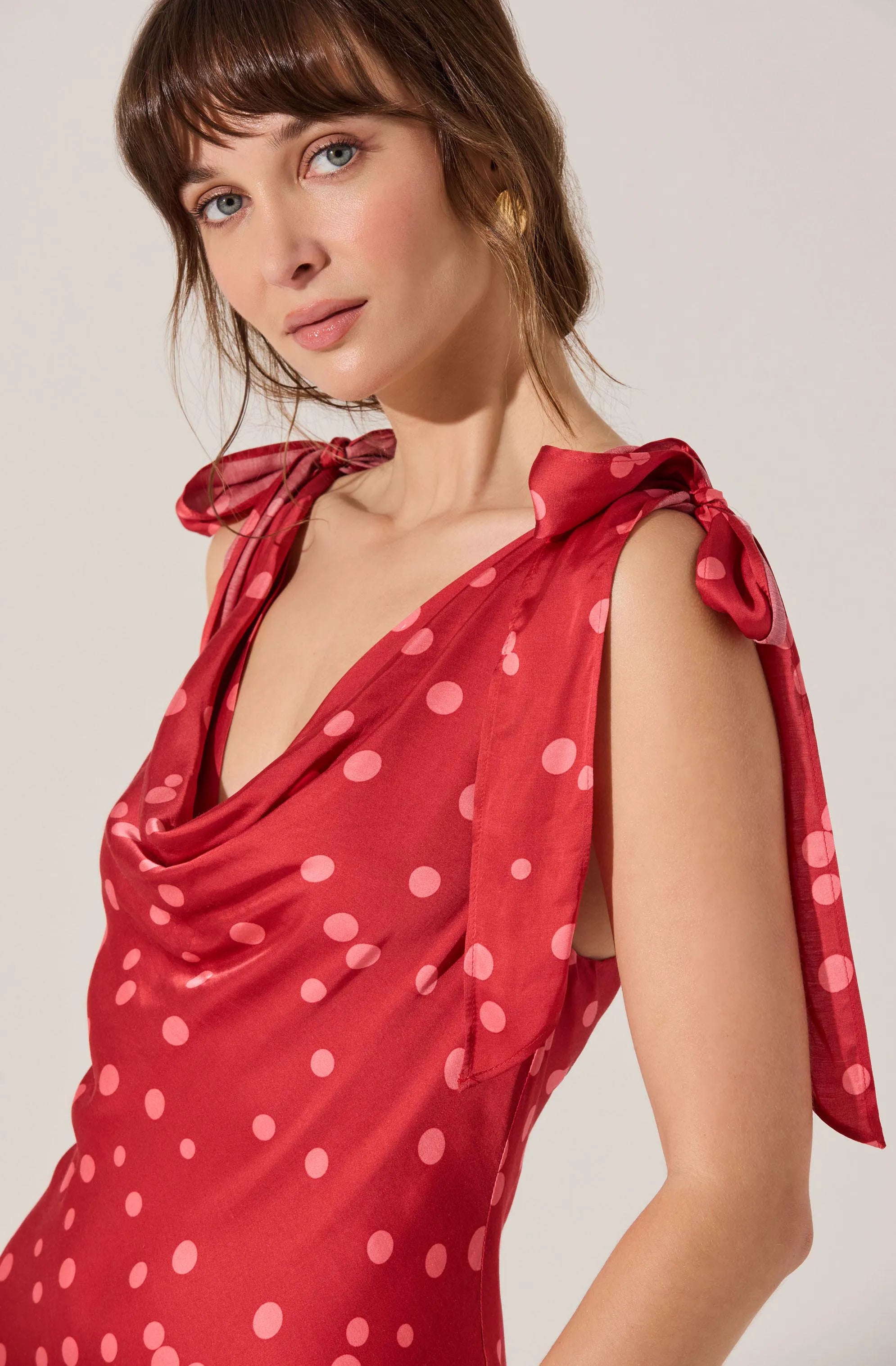 Red polka dot