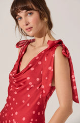 Red polka dot